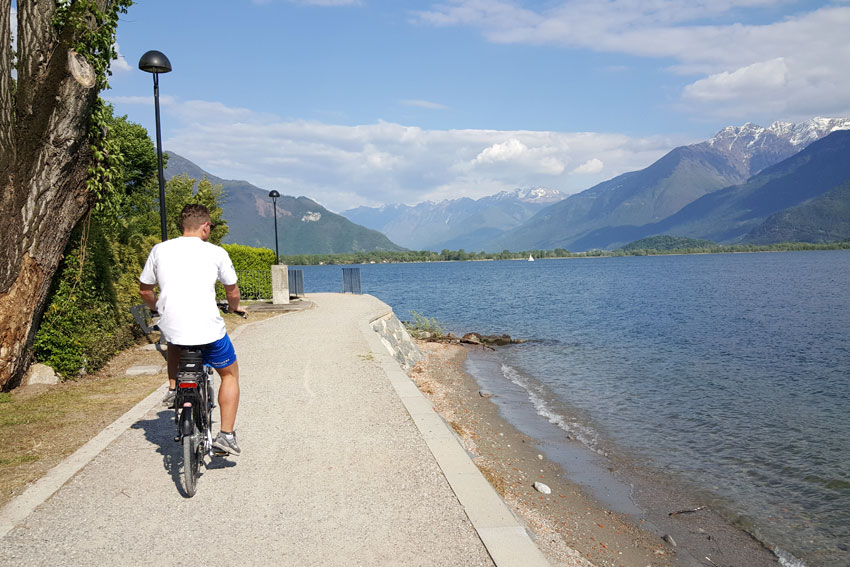 Fietspad Domaso - Gera Lario